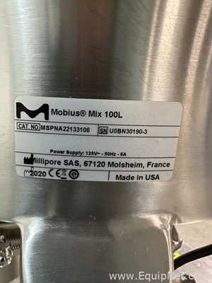 Recipiente Mezclador Millipore Mobius Mix 100L