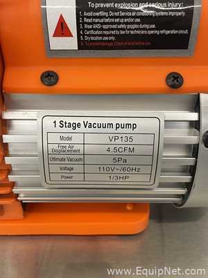 Edwards VP135 Vacuum Pump
