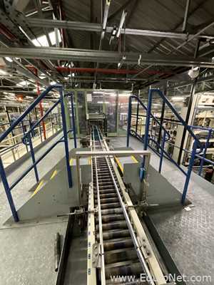 OCME POrionB Palletiser with Clevertech PF80 Wrapper and Avery Dennison Labeller - Lines 4 and 7