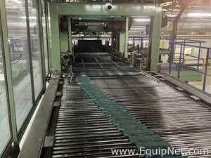 OCME POrionB Palletiser with Clevertech PF80 Wrapper and Avery Dennison Labeller - Lines 4 and 7