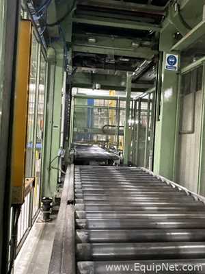OCME POrionB Palletiser with Clevertech PF80 Wrapper and Avery Dennison Labeller - Lines 4 and 7