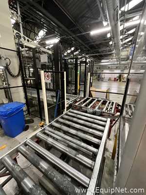 OCME POrionB Palletiser with Clevertech PF80 Wrapper and Avery Dennison Labeller - Lines 4 and 7