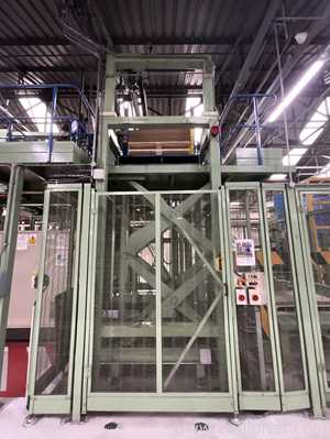 OCME POrionB Palletiser with Clevertech PF80 Wrapper and Avery Dennison Labeller - Lines 4 and 7