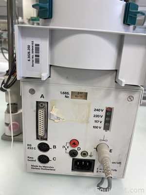 Lot of 2 Metrohm 665 Dosimat Dosing Units
