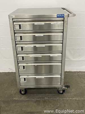 Armário de Armazenamento Berlin 6 drawer cabinet
