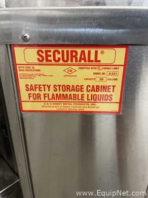 Gabinete de Almacenamiento de Inflamables Securall Requisitos de aire  