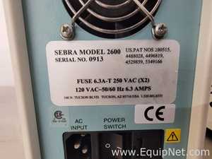 Selladora de Bolsa Haemonetics Corporation Sebra 2600