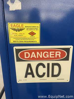 Eagle 45 Gallon Corrosives Safety Cabinet
