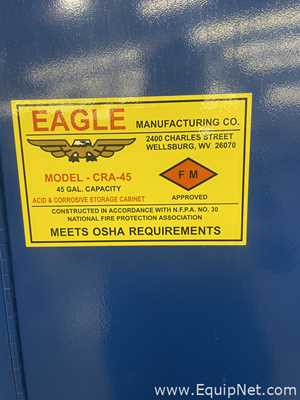 Eagle 45 Gallon Corrosives Safety Cabinet