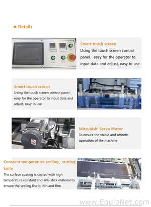 Unused Packaging Equipment GPS-5030LW Shrink Tunnel