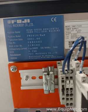 Unused 2021 Formost Fuji Corporation FW3410/B Alpha 8 Continuous Flow Wrappers