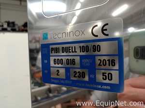 TECNINOX MOD. PIBI DUELL 100/90 - pass-through chamber