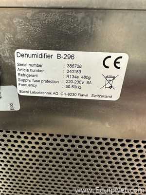 Buchi B-290 Mini Spray Dryer With B-295 Inert Loop And B-296 Dehumidifier