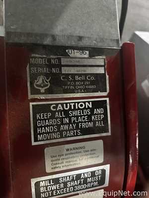 C.S. Bell Co. 10HMBDPK 3 HP Hammer Mill/Grain Grinder