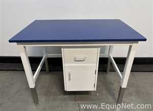 Lot of 10 Four Foot Blue Lab Benches