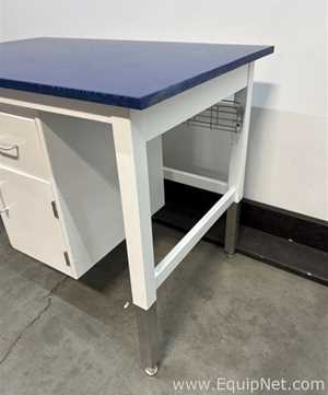 Lot of 10 Four Foot Blue Lab Benches