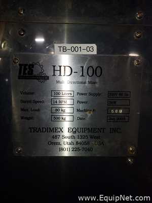 Tradimex International, Inc. HD-100 Multi-Directional Movement Mixer