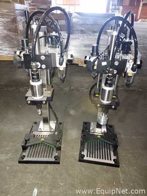 Lot Of Two Kinex SA-1000 Bench Top Cappers