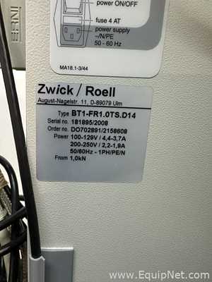 Zwick Roell Group BT1-FR1.0TS.D14 Benchtop Tensile Tester