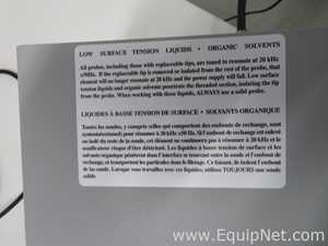 Bioblock Scientific Co Vibracell 75043 Ultrasonic Processor with Amersham Pharmacia Power Supply