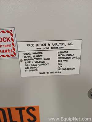 Prensa Diversas Prod Design And Analysis Inc MS16083