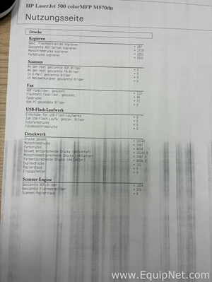 Impresora Hewlett Packard LaserJet Pro 500 color MFP M570dn