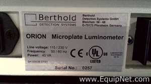 Luminómetro Berthold Detection Systems ORION