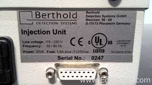 Luminómetro Berthold Detection Systems ORION