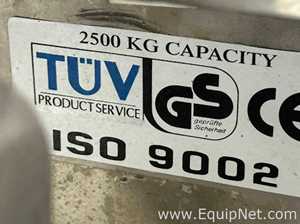 Geprutfe Sicherheit 2500 Kg Pallet Jack
