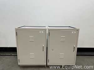 Lot Of 2 Storage Cabinets
