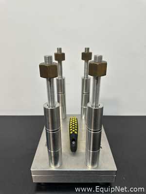 Lot Of TangenX TX00901 And SIUS 4-Bolt Manual Clamp Tangential Flow Filtration TFF