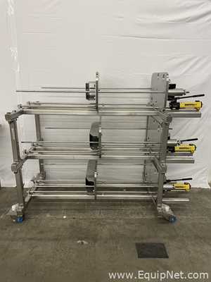 Millipore Corporation  Mobius Pod Cart 3 level Filter Press