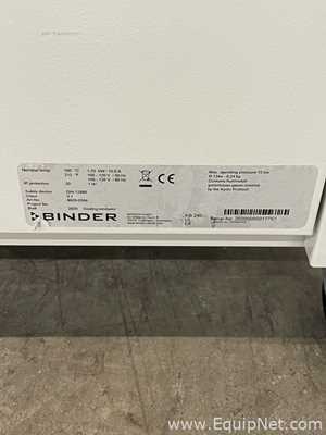 Binder KB240 Lab Incubator