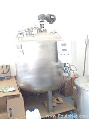 水镇混合罐1.2立方米不锈钢压力容器