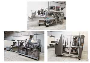 IMA MOD. FLEXA - TR135 - CP 28 - Blister packing line with cartoner and case packer