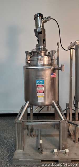 DCI 110 Gallon Stainless Steel Jacketed Mixing Kettle