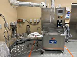 空气流体实验室规模流化床干燥器