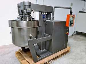 FRYMA MOD. VME 120 - Vacuum turboemulsifier mixer