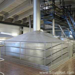 Equipamento de fabricação de cerveja e destilação aço inox Jedinstvo Zagreb  70 cuM