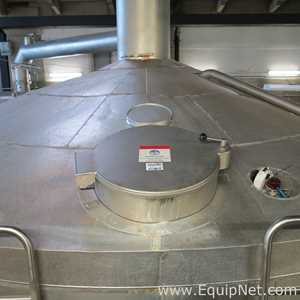 Equipamento de fabricação de cerveja e destilação aço inox Jedinstvo Zagreb  70 cuM