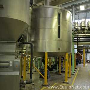 Equipamento de fabricação de cerveja e destilação aço inox Jedinstvo Zagreb  70 cuM