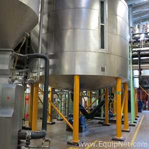 Equipamento de fabricação de cerveja e destilação aço inox Jedinstvo Zagreb  70 cuM