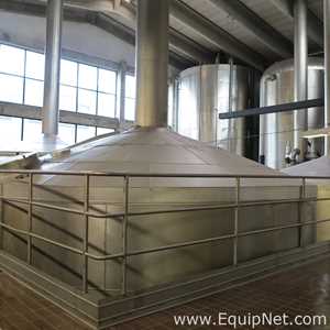 Equipamento de fabricação de cerveja e destilação aço inox Jedinstvo Zagreb  70 cuM