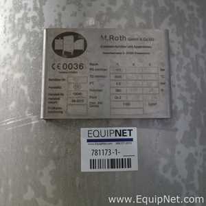 M Roth 9.8 HL - 8.3 Lt Tanque Vertical De Acero Inoxidable