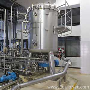 PALL 40 HL - 34 bbl Stainless Steel 1.4301 Rotating Plate Filter