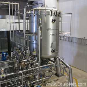 PALL 40 HL - 34 bbl Stainless Steel 1.4301 Rotating Plate Filter