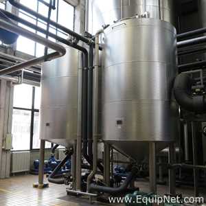 Jedinstvo Zagreb 111 HL - 94 bbl Tanque De Licor Caliente Vertical De Acero Inoxidable