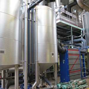 Jedinstvo Zagreb 111 HL - 94 bbl Tanque De Licor Caliente Vertical De Acero Inoxidable