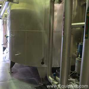 CIP 150 HL - 127 bbl Stainless Steel Vertical Tank