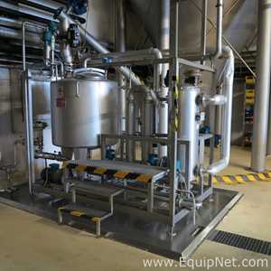 Complete Sugar Dissolving Process for 4.000 kg/h